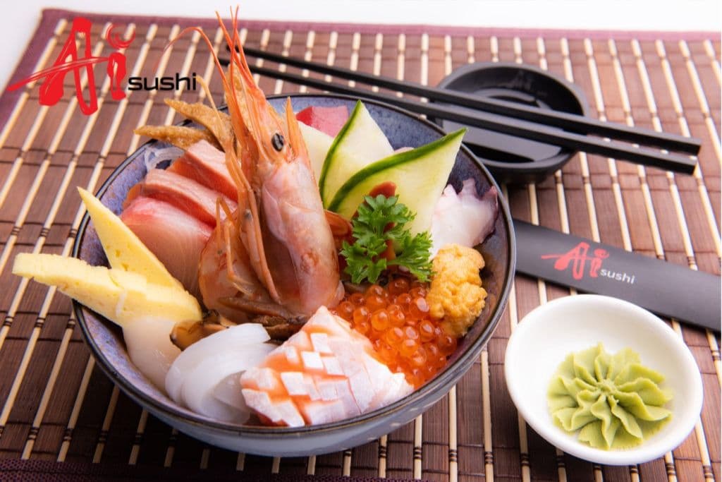 805. Deluxe Chirashi Don