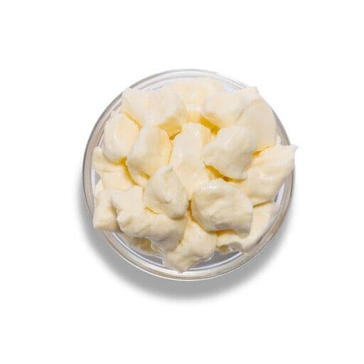 Portion de fromage en grains