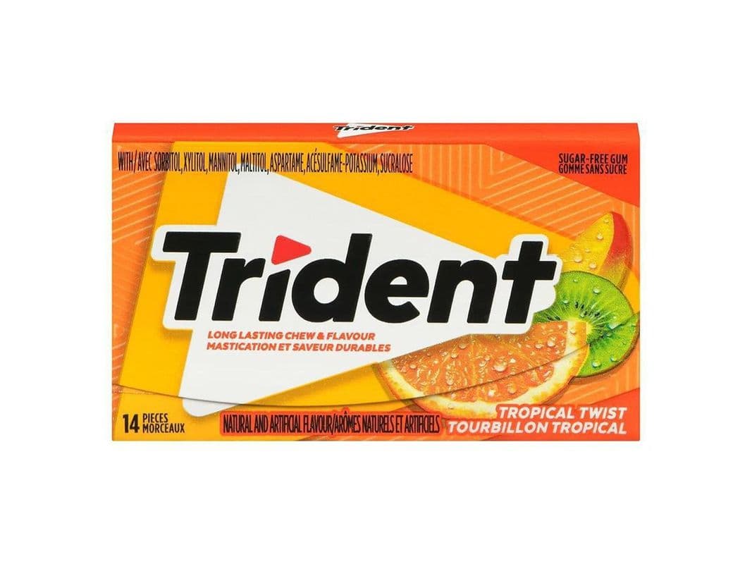 Trident Sugar-Free Tropical Twist