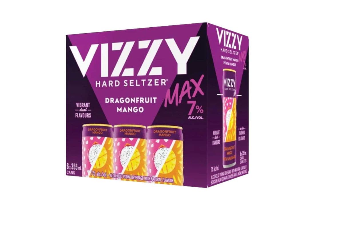 VIZZY MAX DRAGON FRUIT 6PK (6 x 355ML)