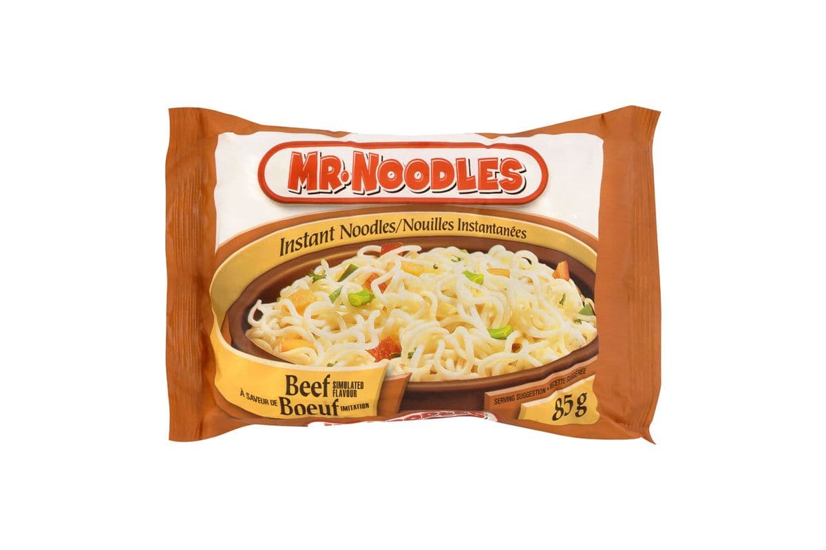 Mr Noodles Flat Beef (85g) - 77522