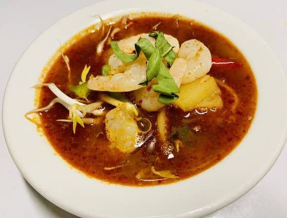 Tom Yum Soup with Shrimp (S) / Soupe de Crevettes Thaïlandais (P)