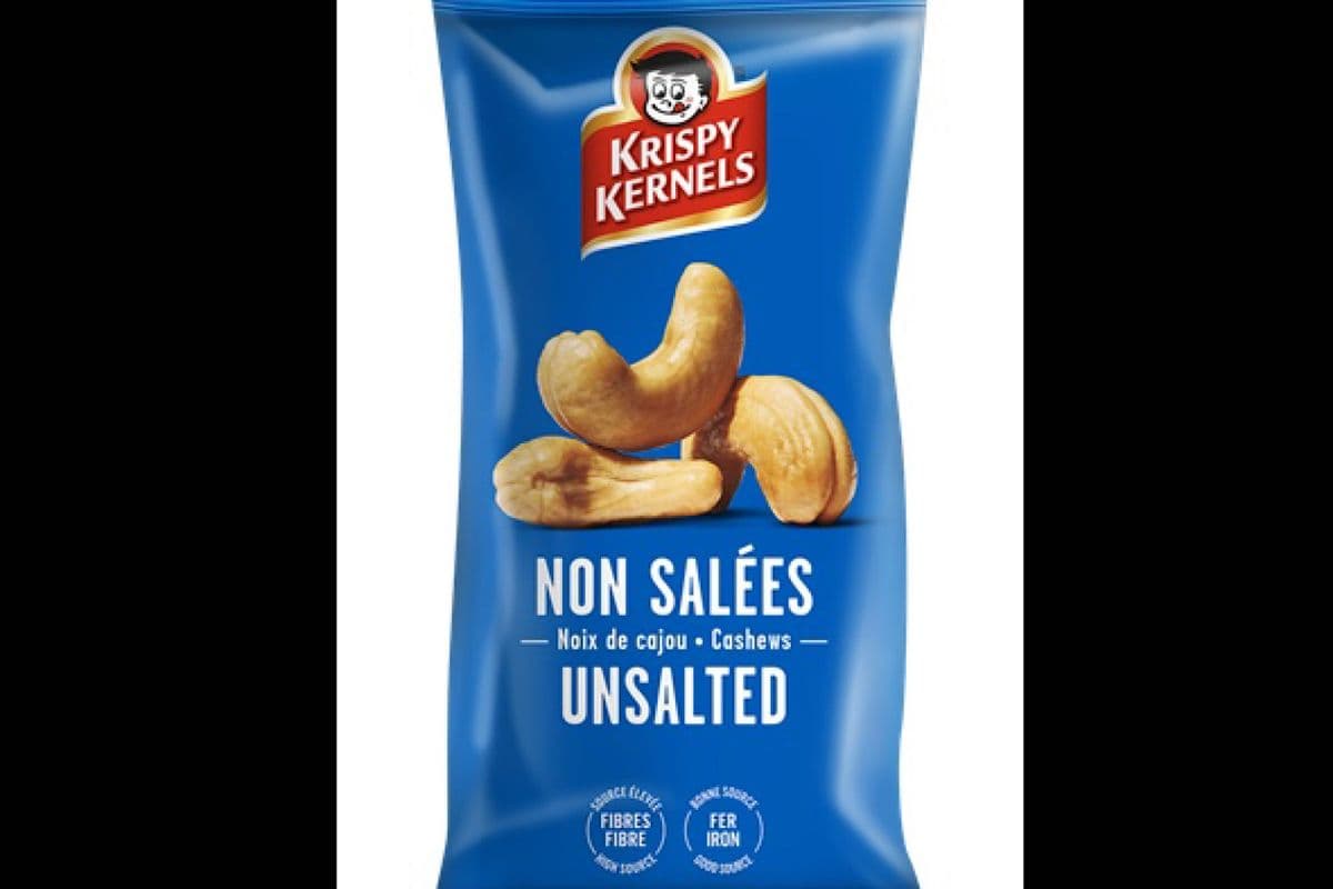 Krispy Kernels - Noix de Cajou Non Salées / Unsalted Cashews (60 g)