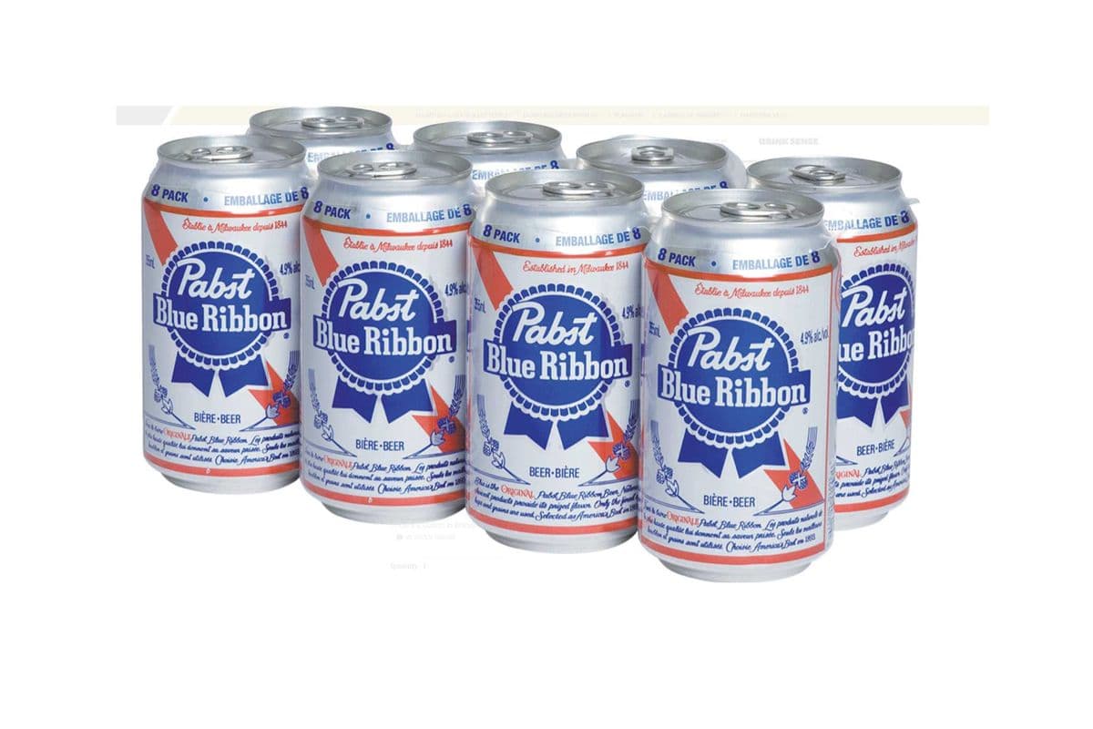 Pabst Blue Ribbon (8 x 355 ml Cans)