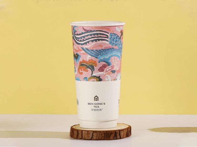 Gold Oolong fresh milk tea / ⾦观⾳鲜奶茶
