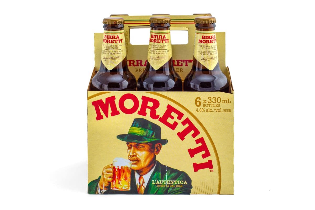 Birra Moretti 6 bottle (6 x 330 ml Bottle)