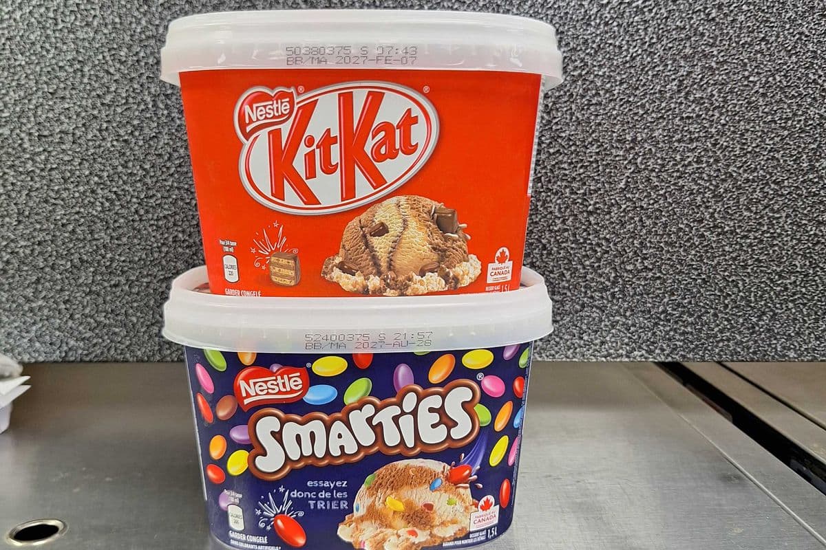 Nestle Role,Kitkat,Smarties Ice Cream ( 1.5 Lit ) Choose One Flavor - $ 10.99