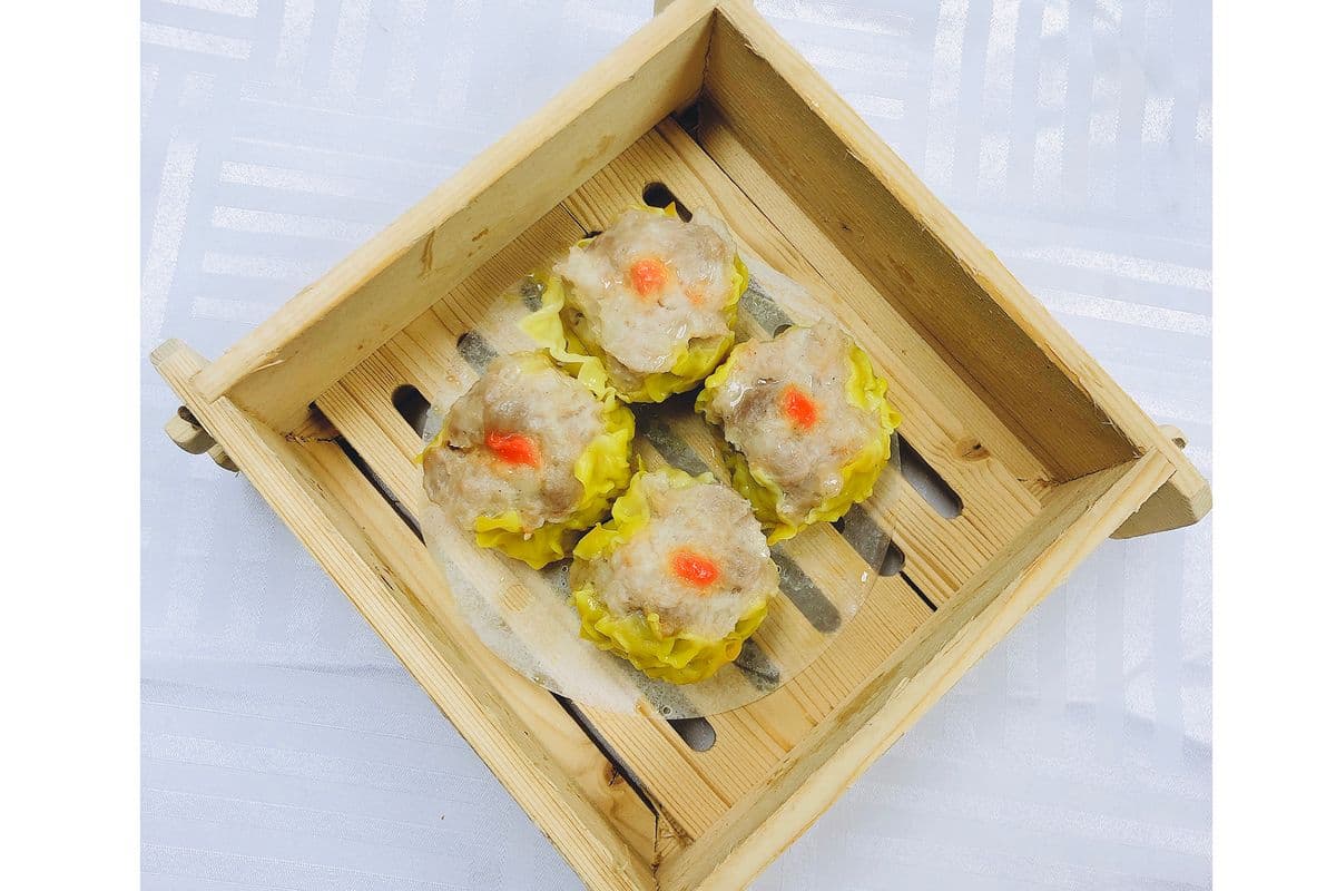 102-SiuMai (crevettes) - boulettes de porc et crevettes (4mcx) 烧麦