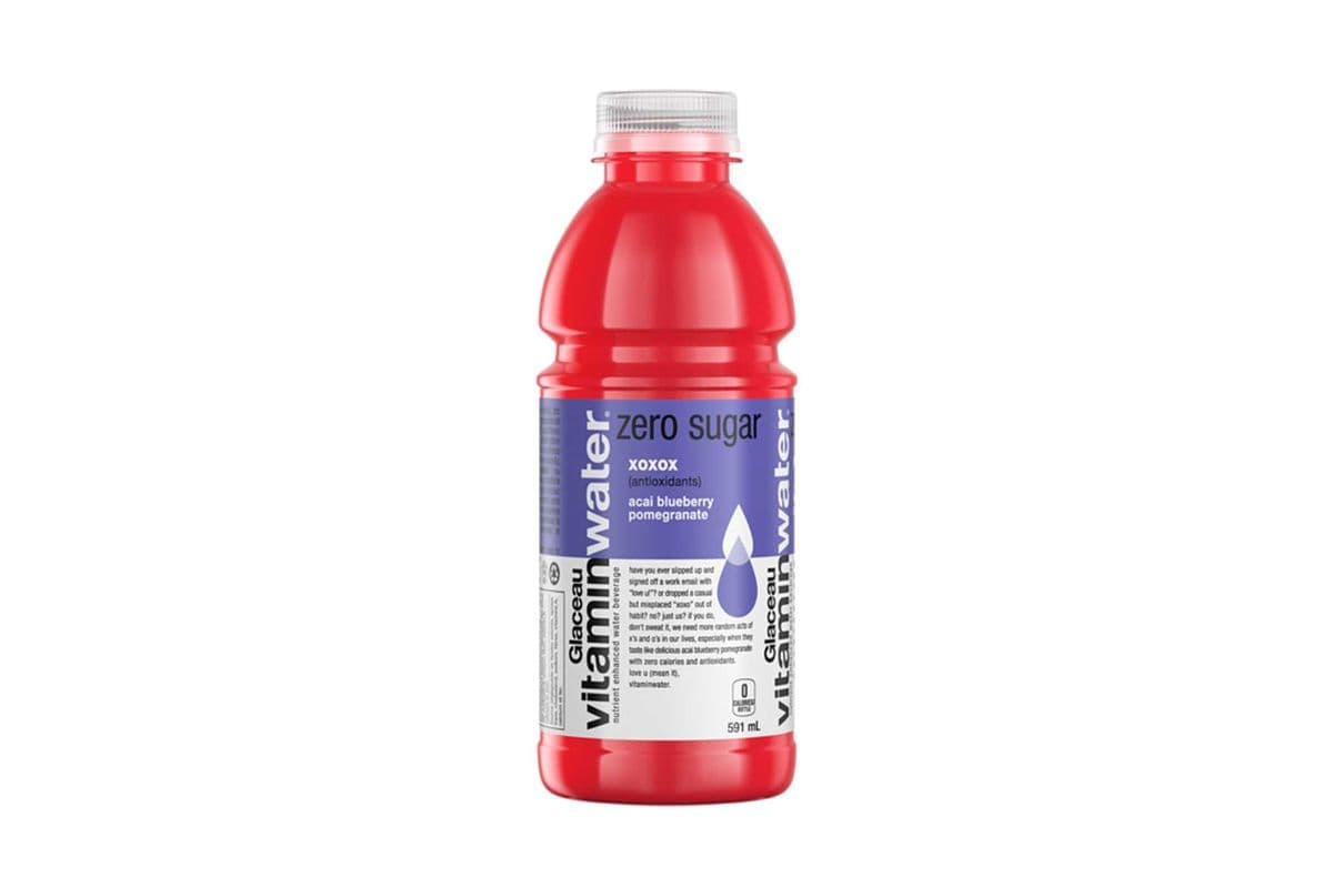 Vitamin Water Zero Sugar XOXOX Acai Blueberry Pomo Btl 591ml
