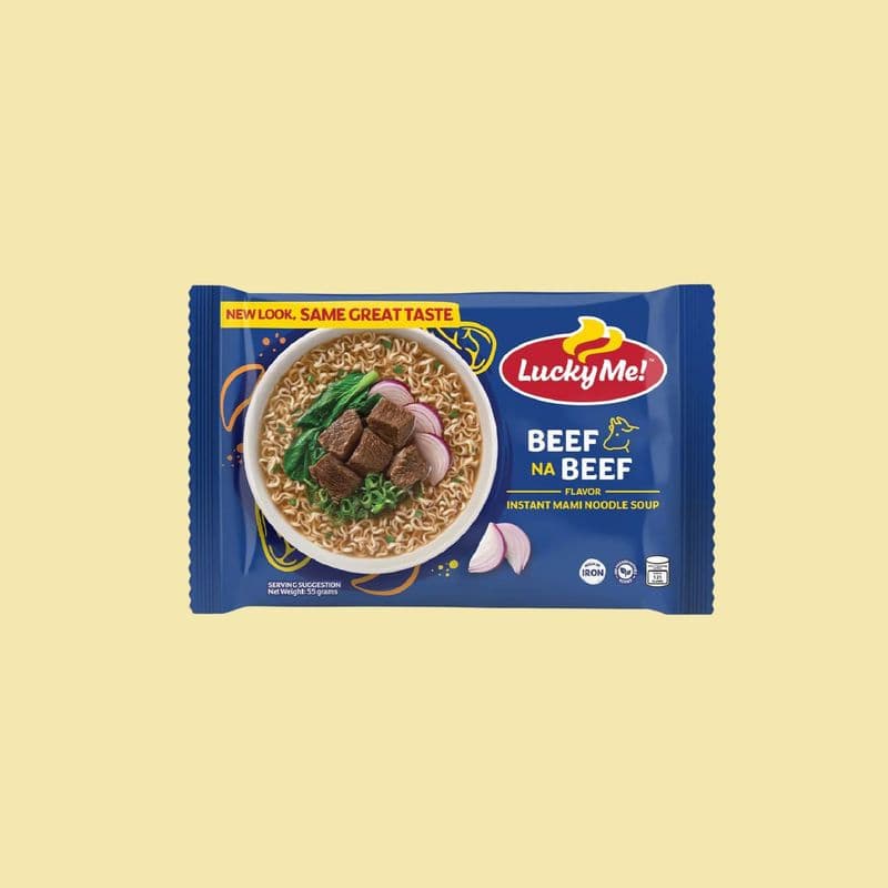 Beef Mami Noodle Soup, 55 g, Lucky Me
