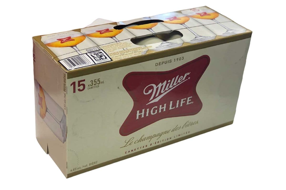 Miller High Life 15 cans (15 x 355 ml)