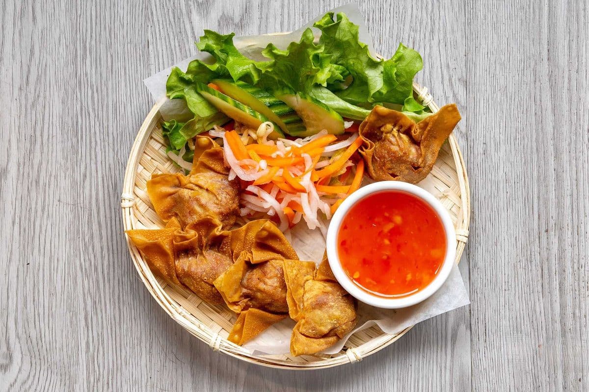 9. Deep Fried Pork and Shrimp Wontons