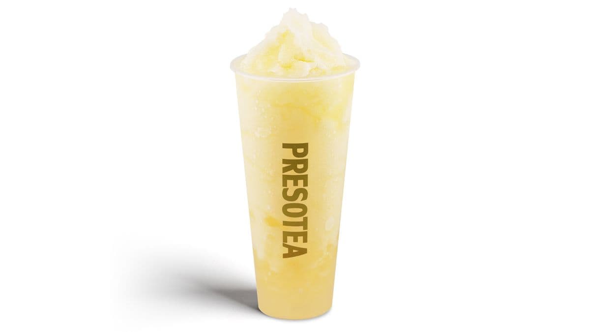 Yuzu Slush w/ Jelly Boba / Frappé glacé au yuzu avec gélee de boba