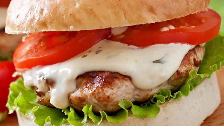 Burger au Poulet/Chicken Burger