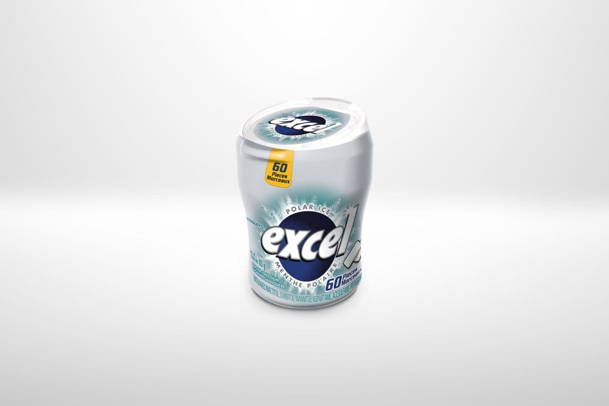 Excel Gum Bottle (60 pcs)