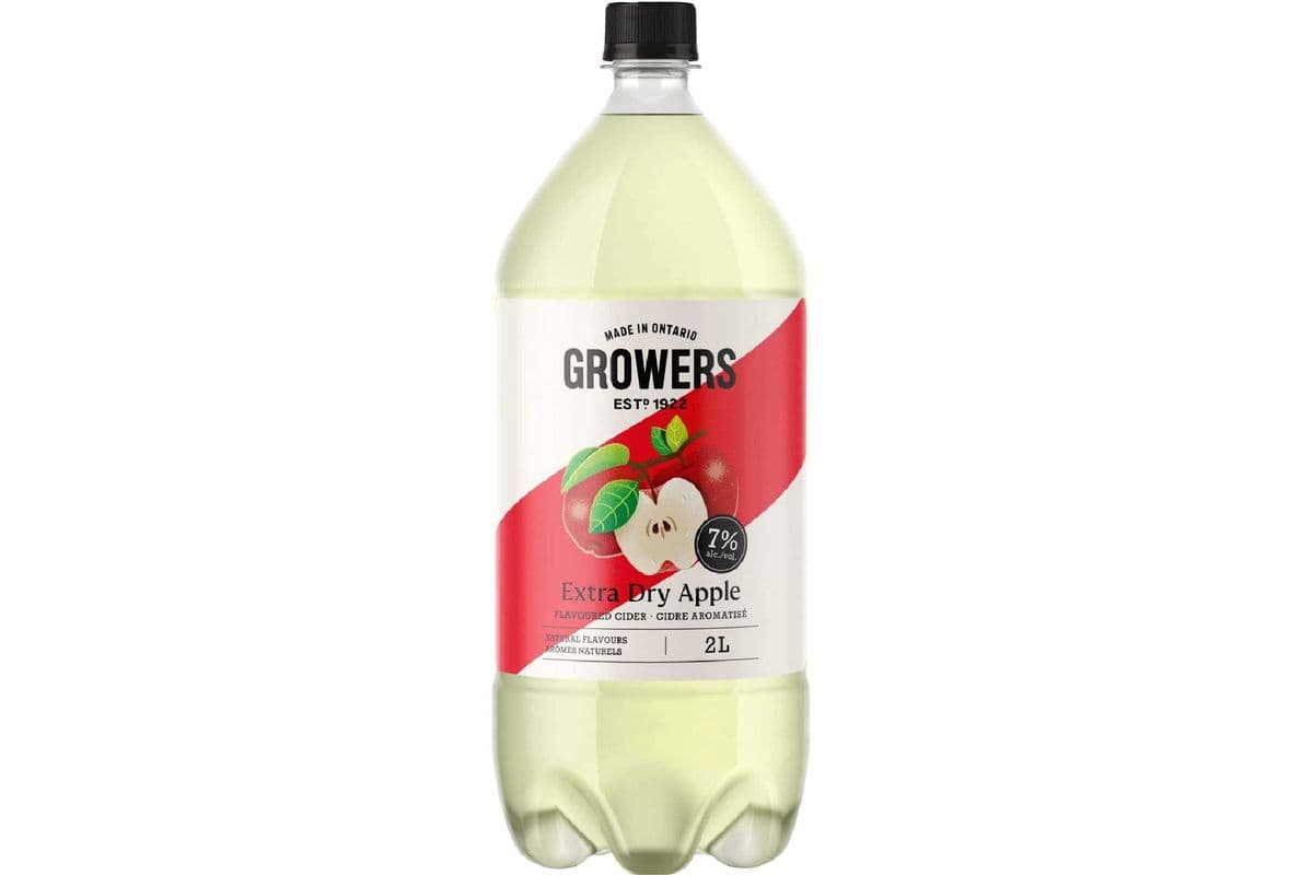 Growers Extra Dry Apple (1 x 2 L)
