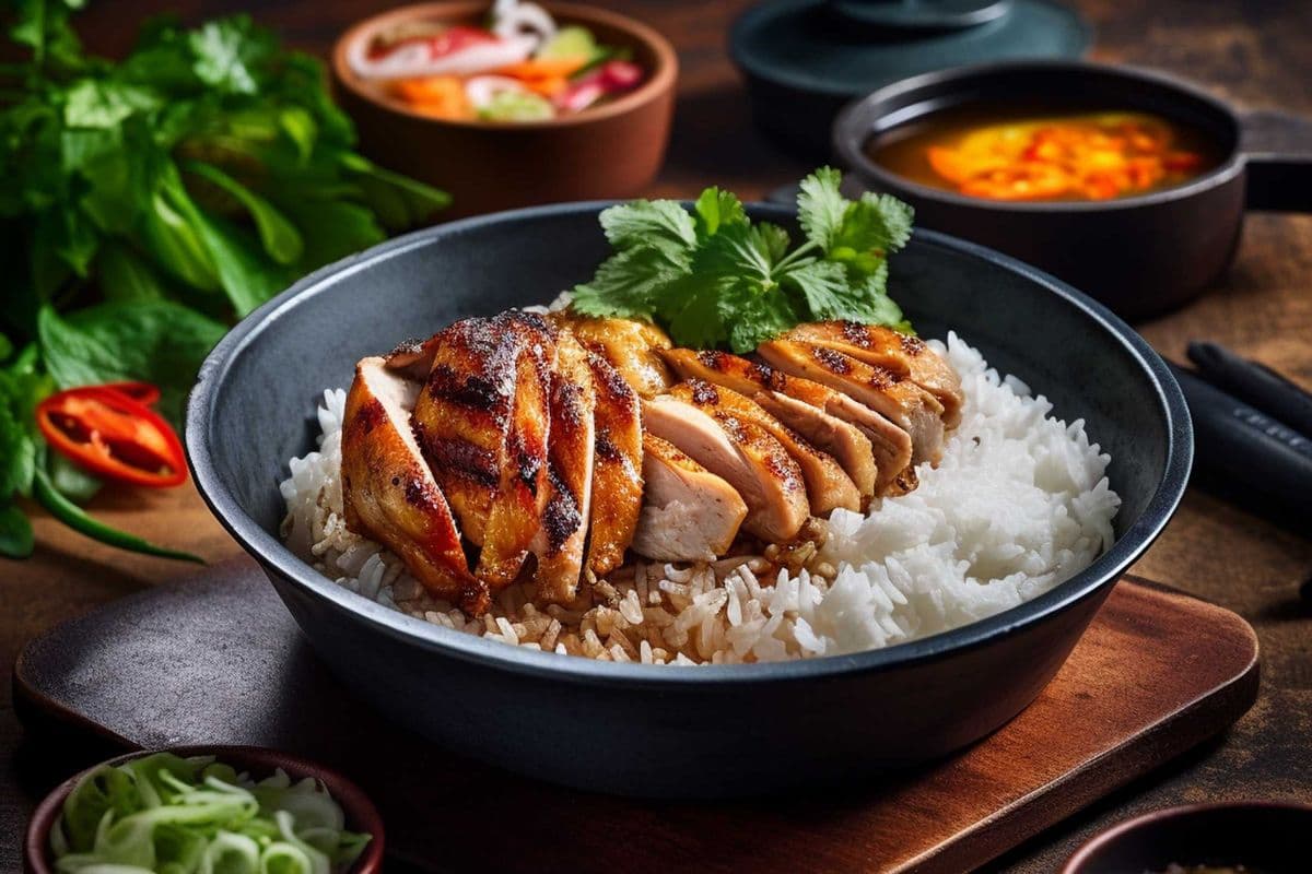 Charbroiled Chicken Rice