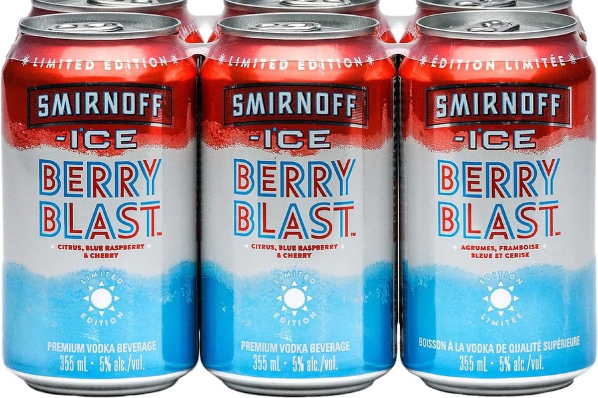 SMIRNOFF ICE BERRY BLAST (6 PACK) (6 x 355ML CAN)