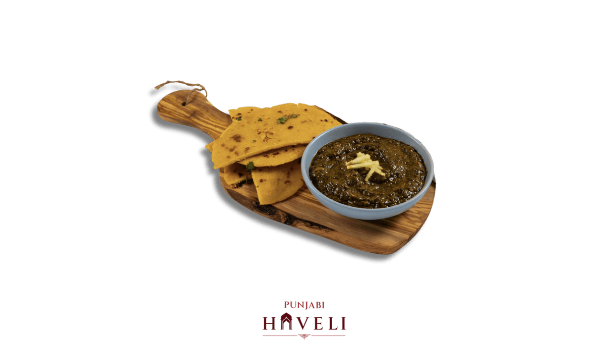 Saag Makki Roti