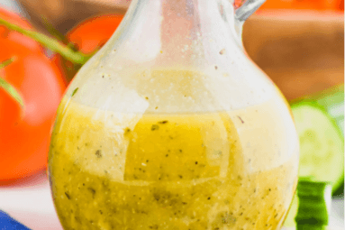Add Greek dressing