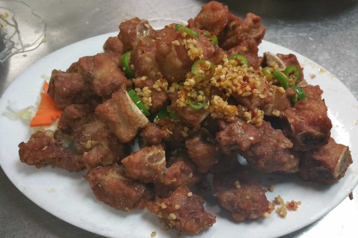 68. Spicy Salt and Peppery Spareribs椒盐排骨