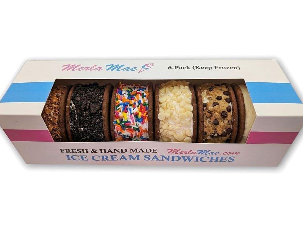 (6-Pack) Assorted Rolled Ice Cream Sandwiches