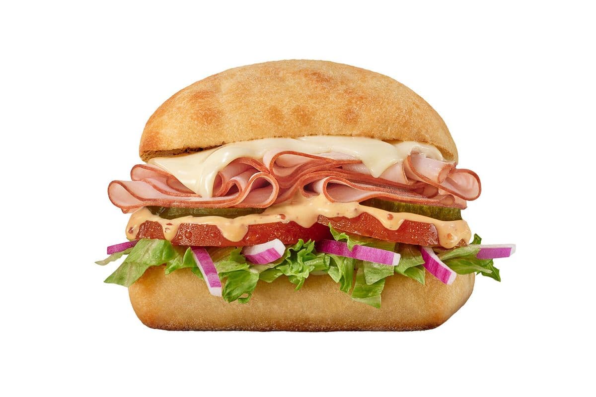 Le P'tit creux Jambon moutarde et miel (Ciabatta)
