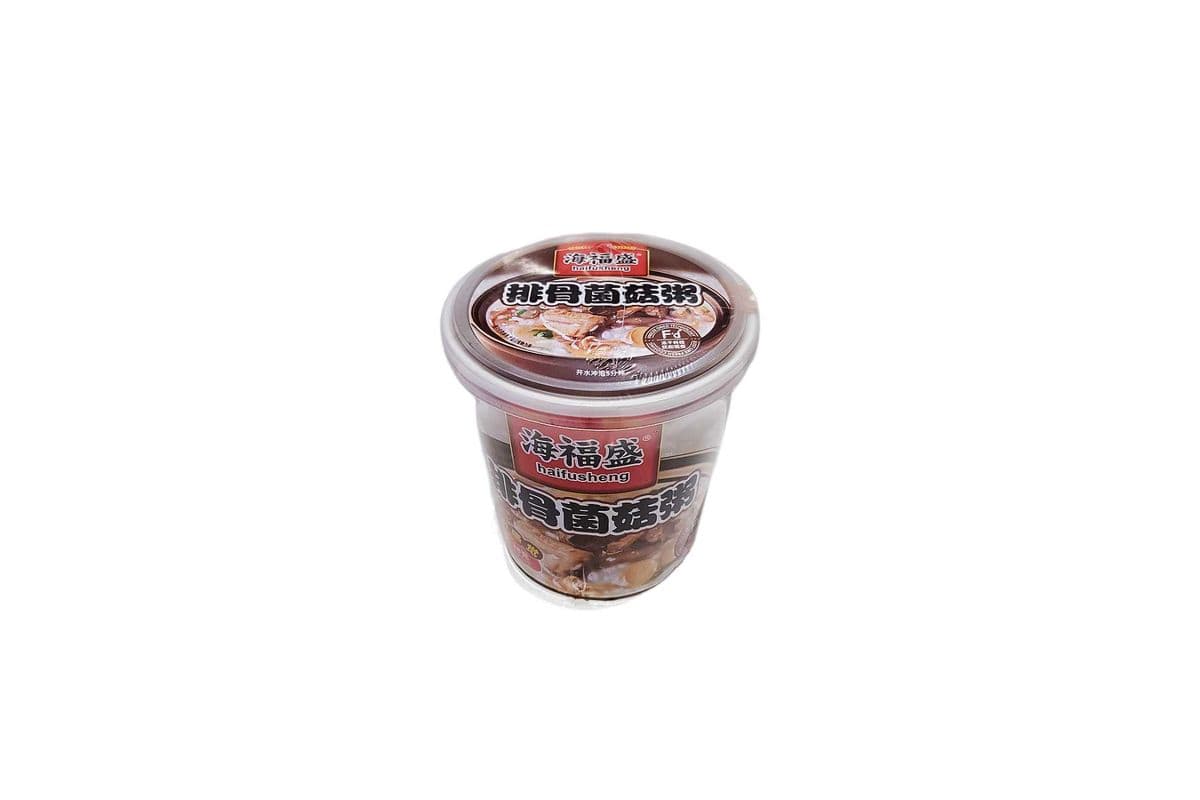 HFS Congee Mushroom Flavor（海福盛 排骨菌菇粥）