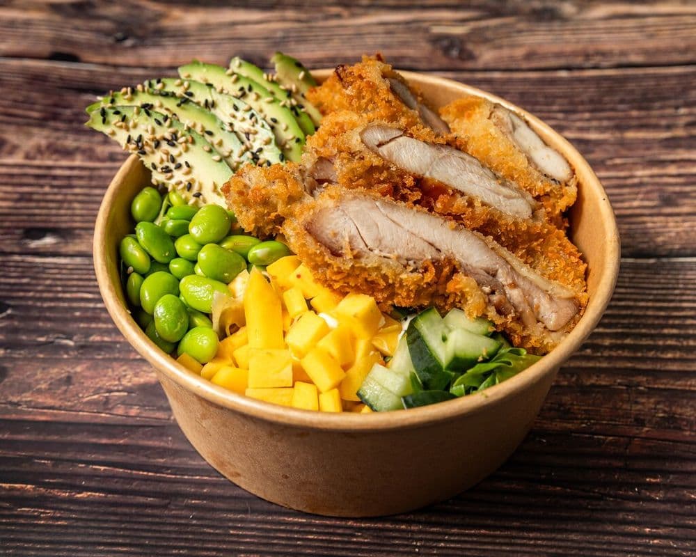 Poké poulet katsu B / Crispy Chicken Poke