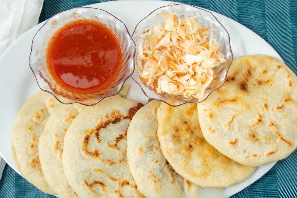 Vegan Loaded Pupusa