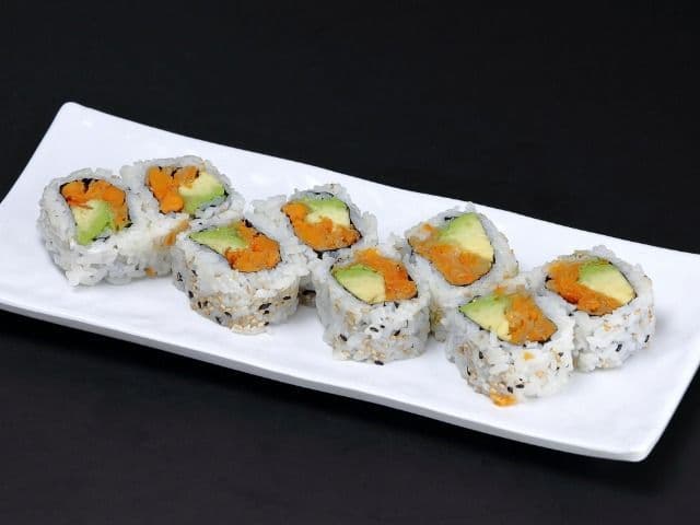 33B.pumpkin and Avocado roll (8pcs)