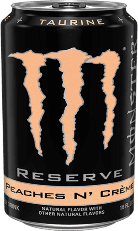 Monster Reserve Boisson Énergisante Péches et Créme 473ml/ Monster Reserve Energy Drink Peaches & Creme 473ml