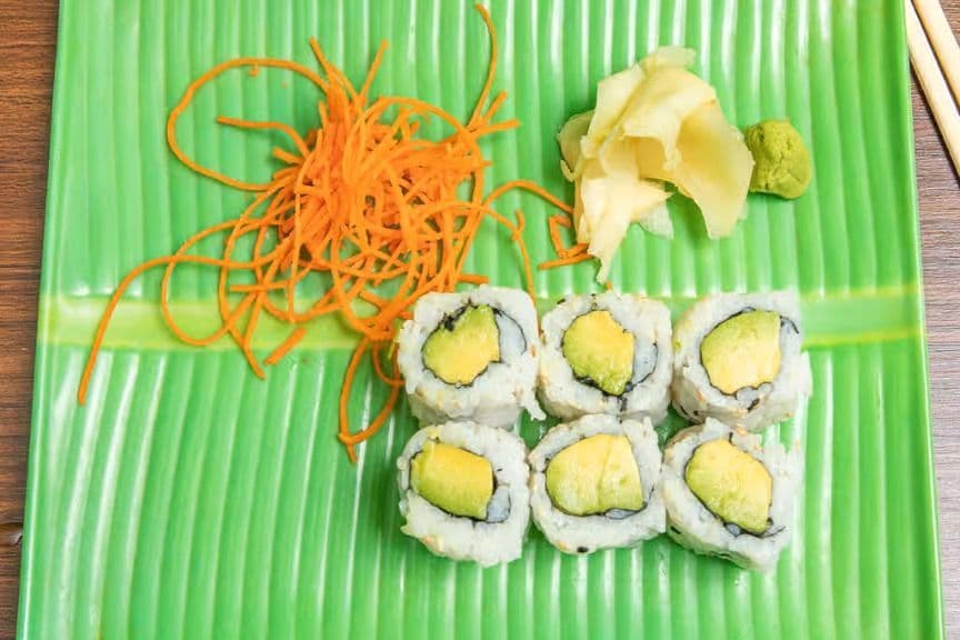 69. Hosomaki à l'avocat / Avocado Hosomaki