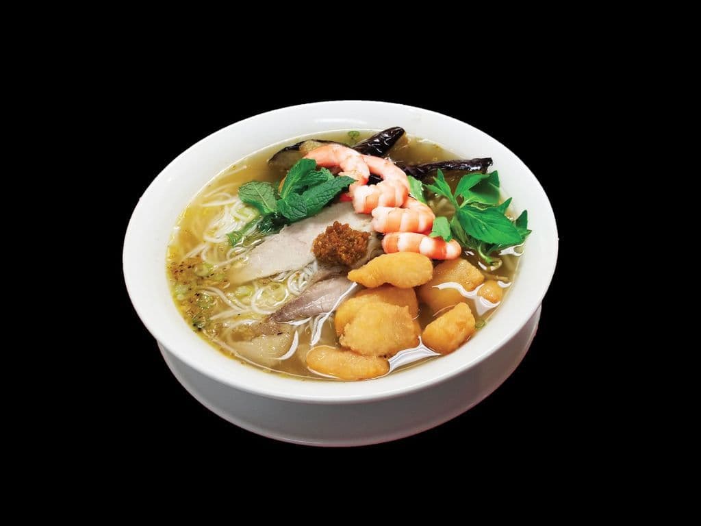 B9. Fermented Fried Fish Fillet Vermicelli Soup