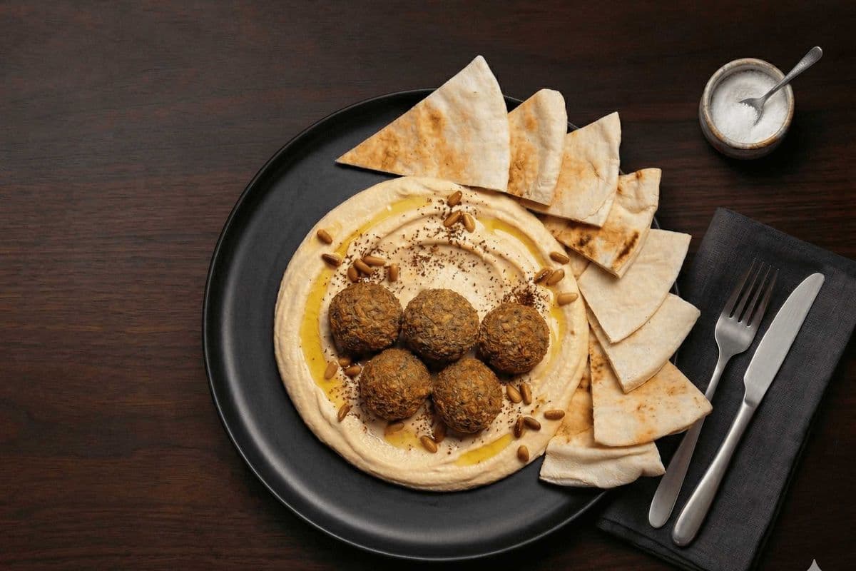 Falafel with Hummus
