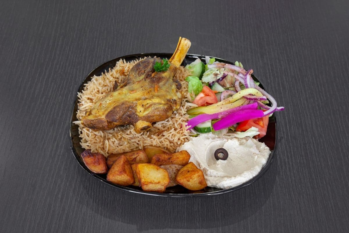 House Lamb Shank Plate