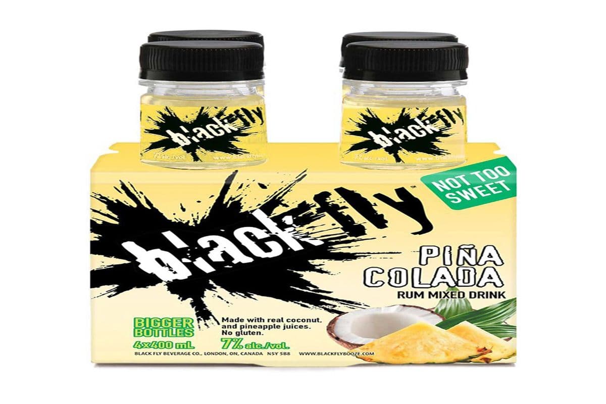 Black Fly Rum Pina Colada 4x100ml (4 x 100ml)