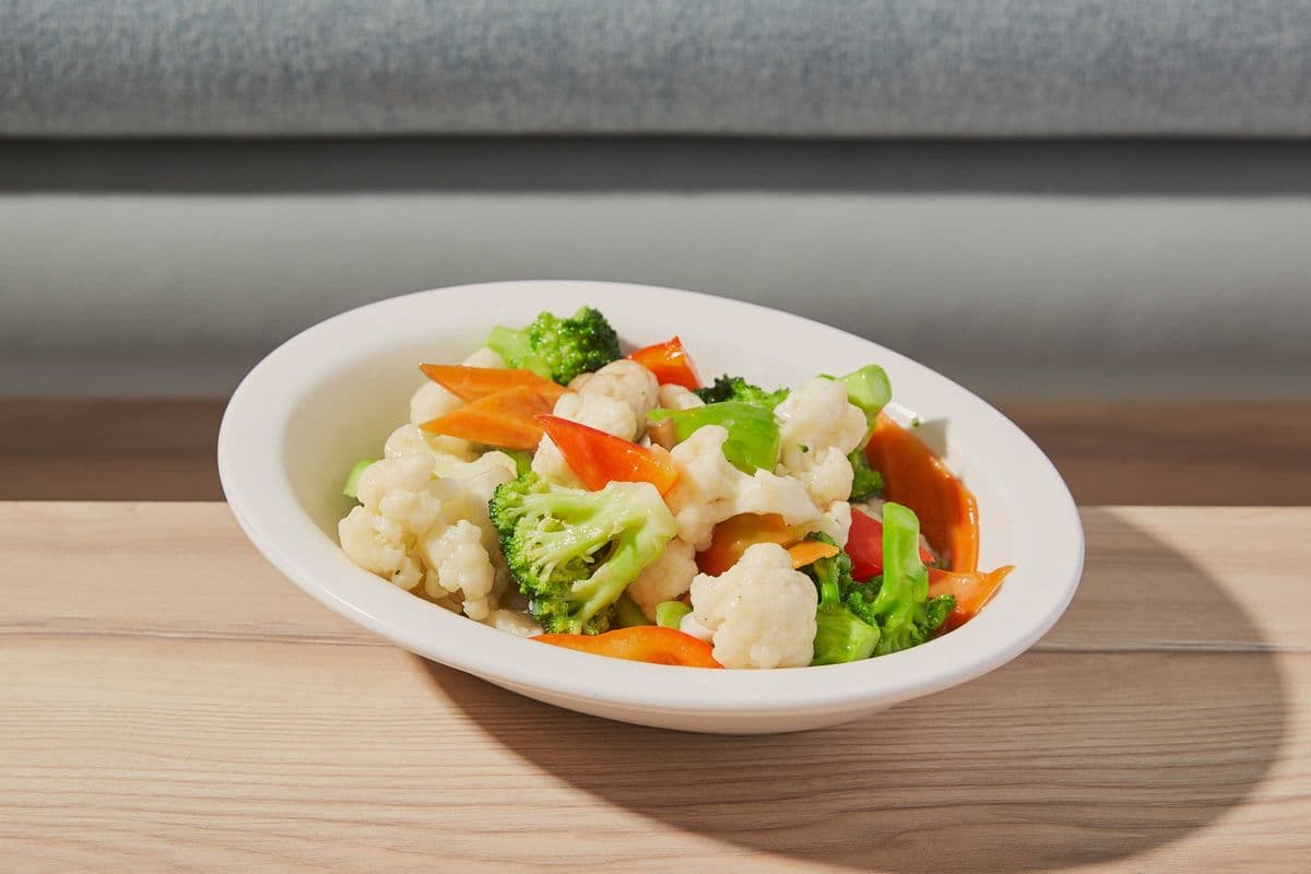Pan-Fried Broccoli and Cauliflower