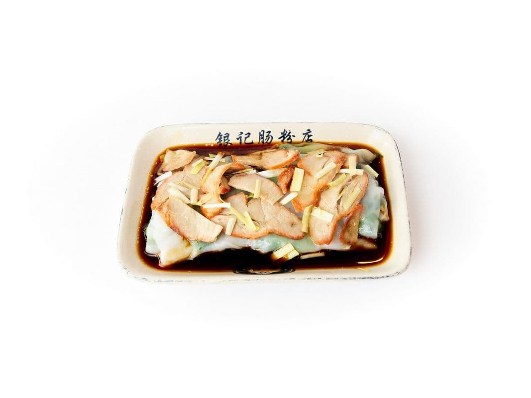 R7 B.B.Q. pork with chives Rice noodle roll / R7 韭黃叉燒腸粉