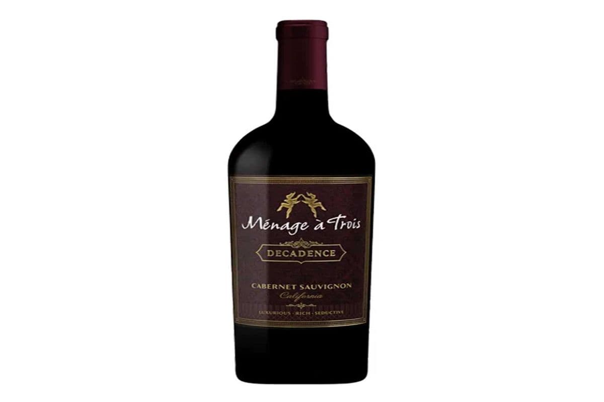 Menage A Trois Decadence Cabernet Sauvignon 750 ML (1 x 750ML)