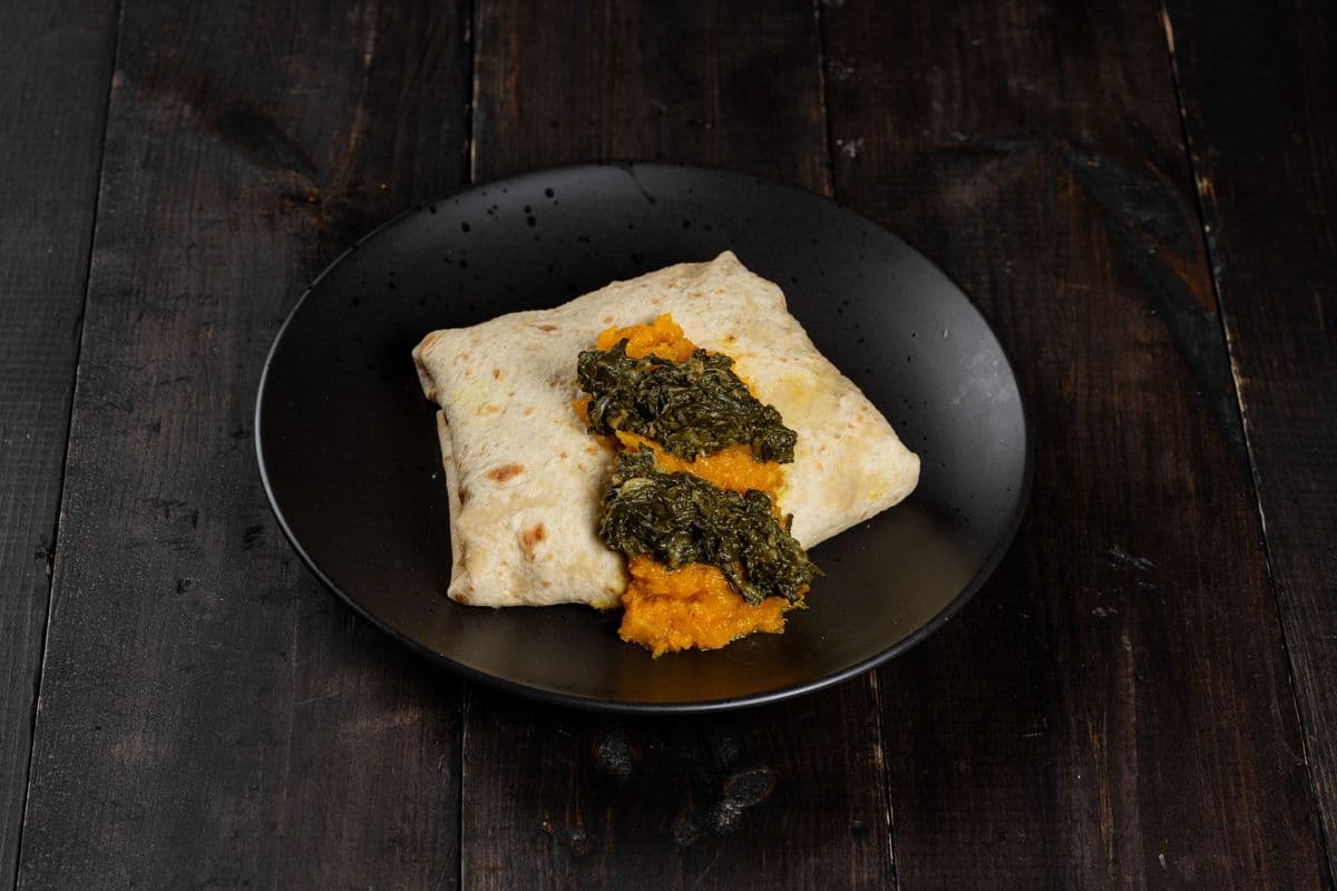 Roti - Pumpkin and/or Spinach