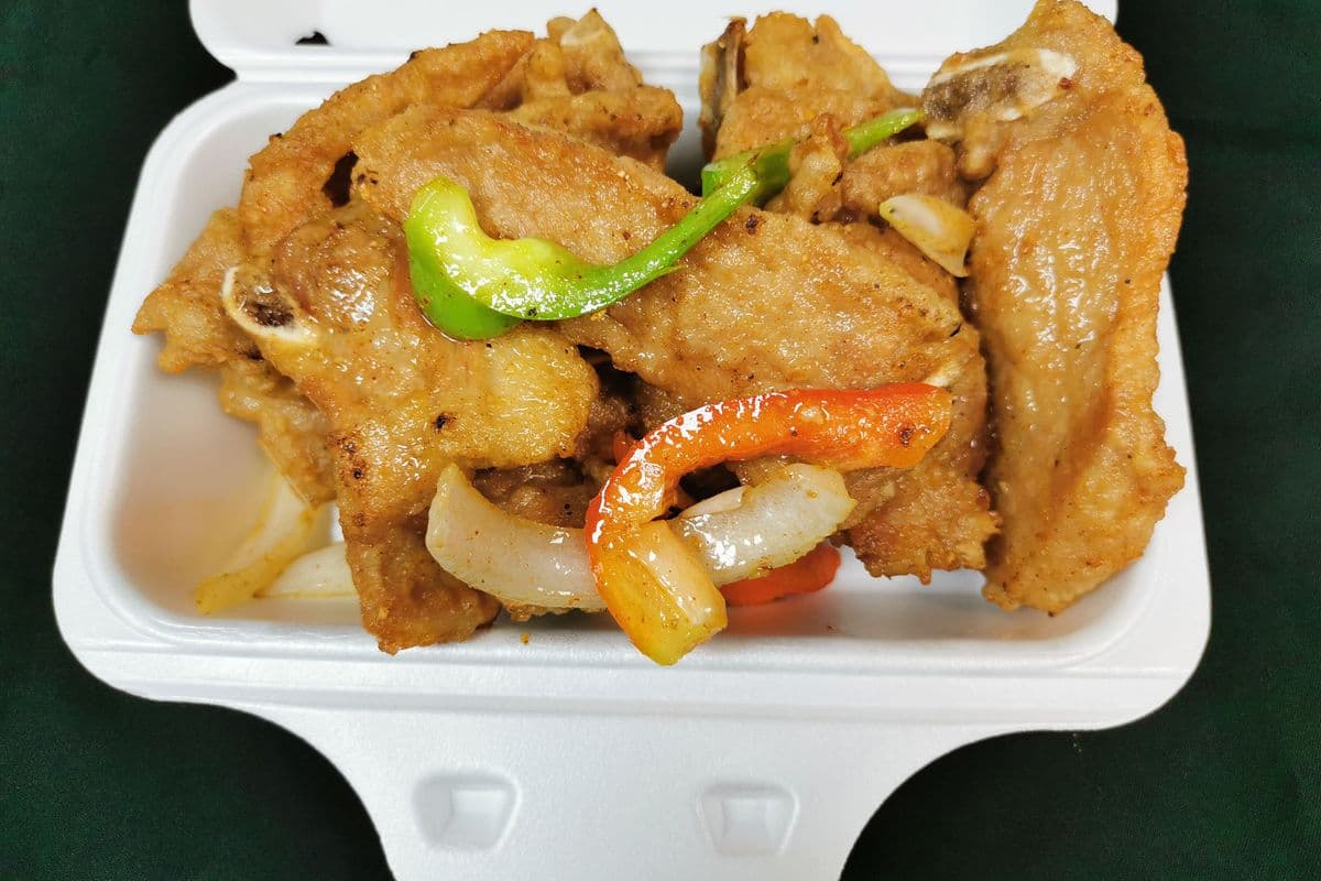 Salt and Pepper Pork Loin without Rice