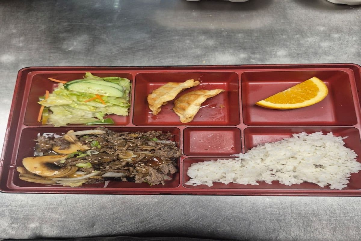 3. Teriyaki and Gyoza Box