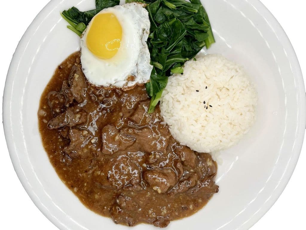 Satay Beef/Lamb on Rice（沙茶牛/羊燴飯）