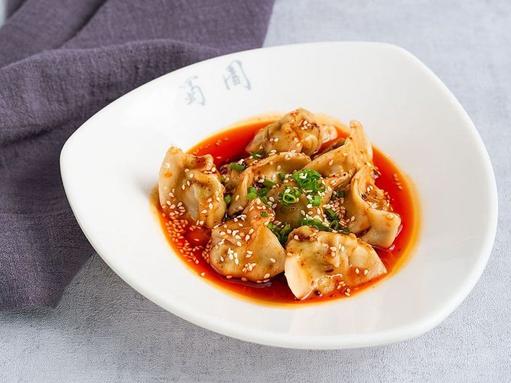 Dumplings Spicy Sauce(8PC)紅油水餃
