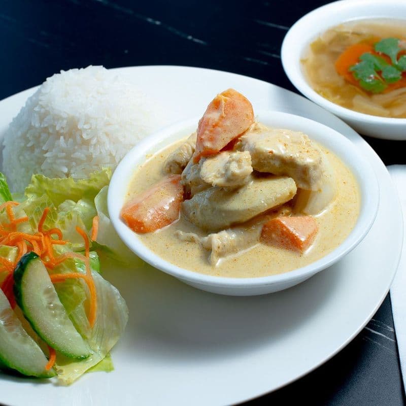 L2 Yellow Curry w/ Rice