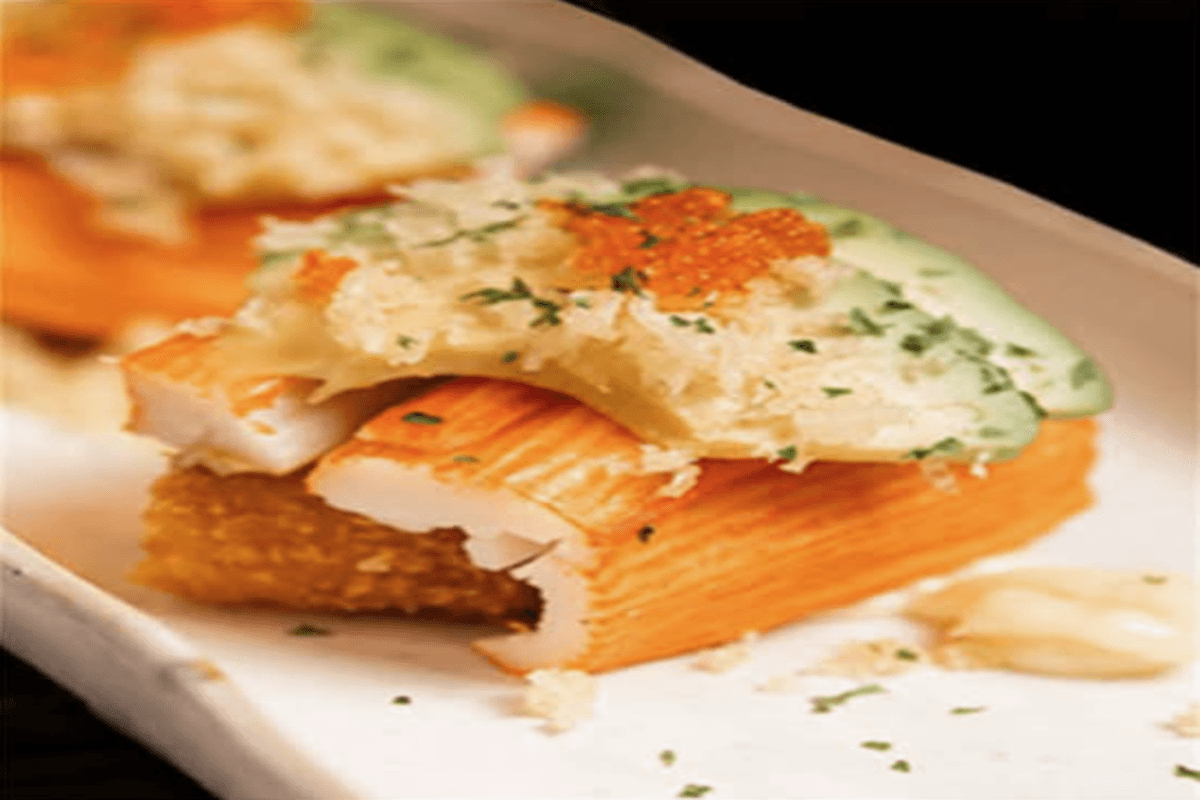 116. Crab Sushi Pizza (4 pcs)