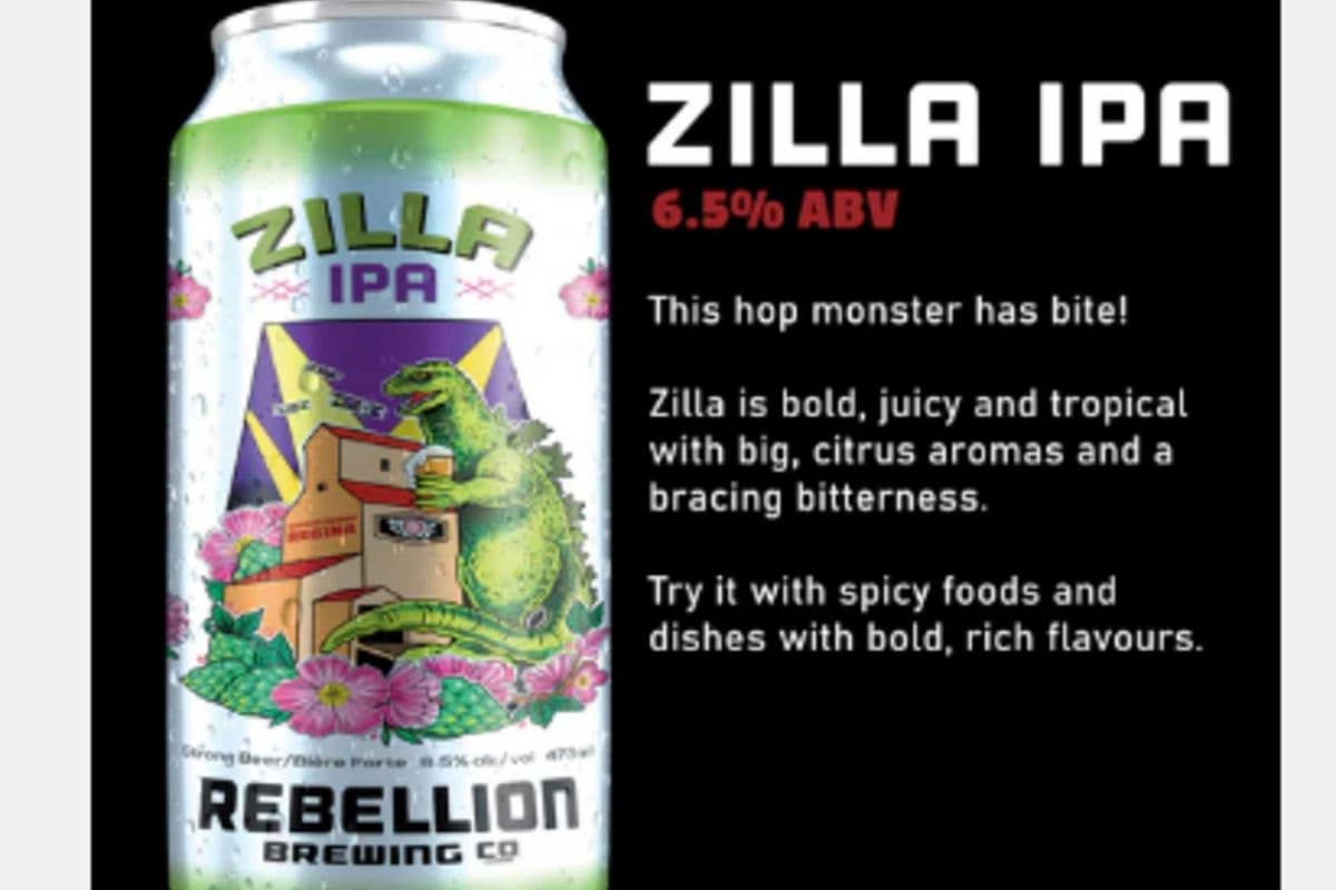 Rebellion-Zilla IPA (4 x 473ML)
