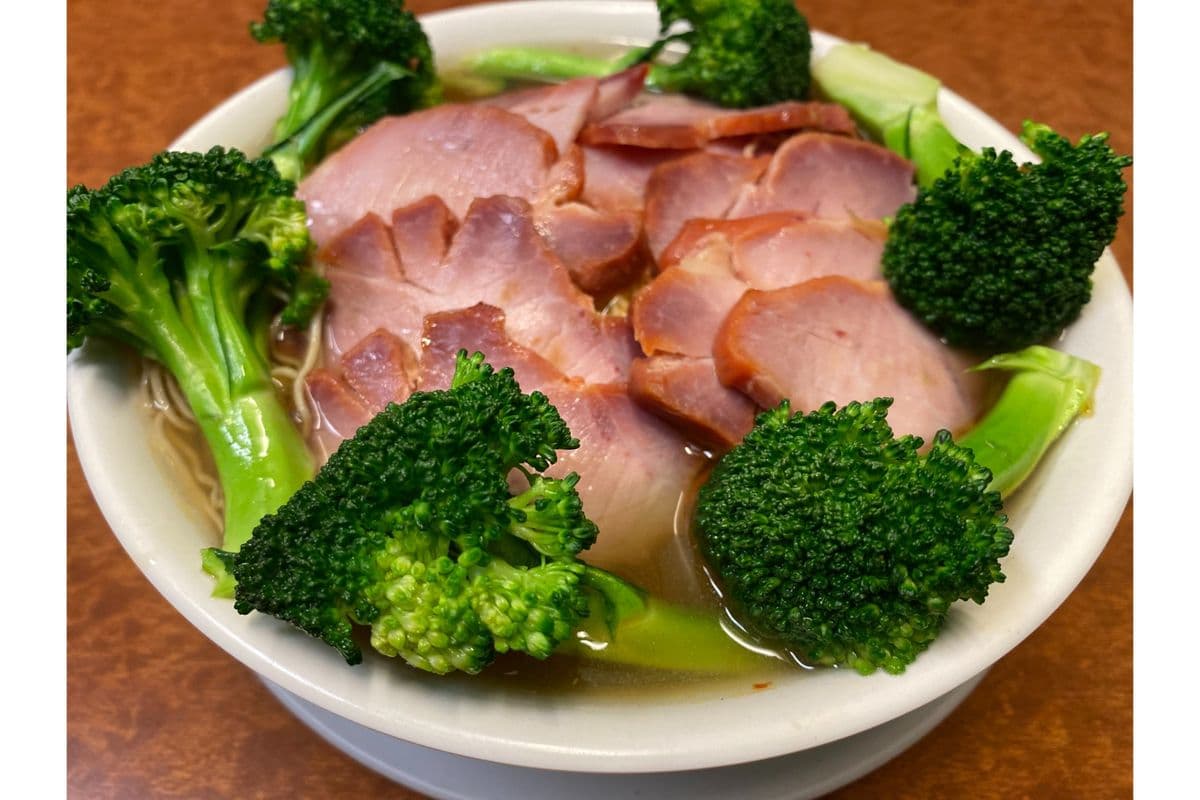 BBQ Pork in Noodle Soup