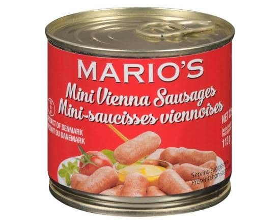 Mario's Mini-Saucisses Viennoises 113g / Mario's Mini Vienna Sausages 113g